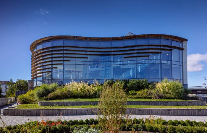 Conception, réhabilitation d'un centre aquatique par A26